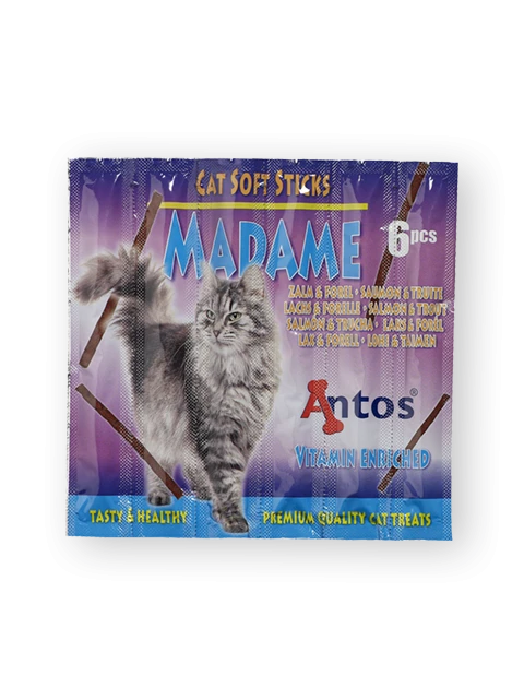 Cat Soft Sticks Madame Saumon&Truite 6 pces