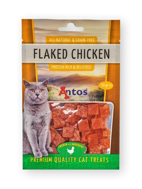 Cat Treats Flaked Poulet 50 gr