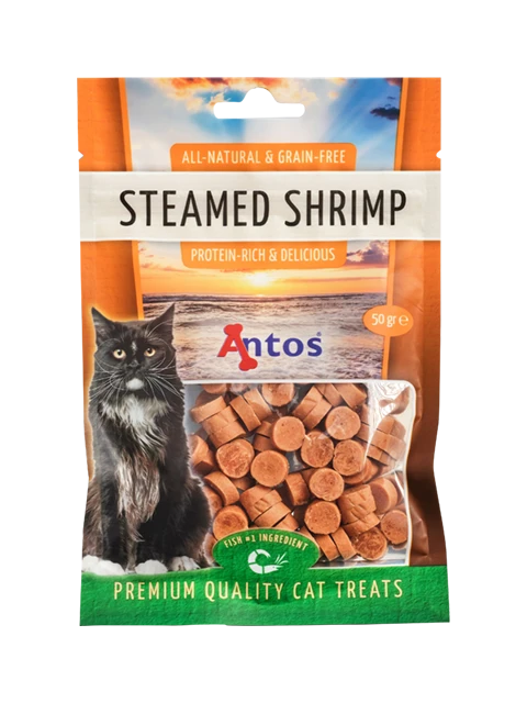 Cat Treats Steamed Crevette 50 gr