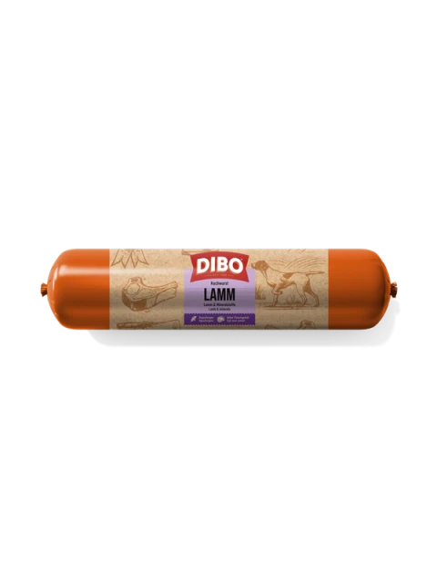 DIBO Saucisse Cuite Pur Agneau 800 gr
