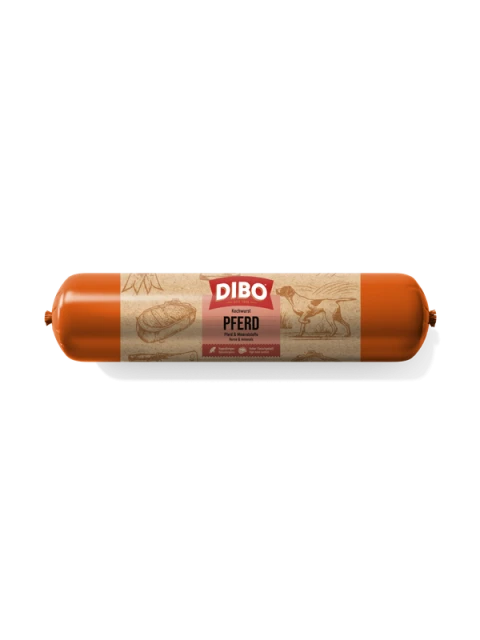 DIBO Saucisse Cuite Pur Cheval 800 gr