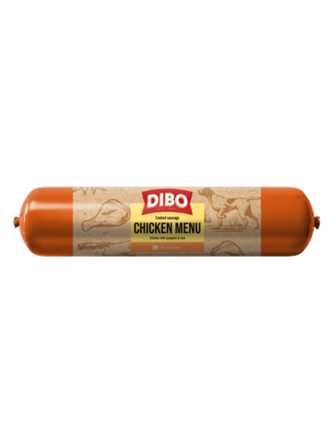 DIBO Saucisse Cuite Menu Poulet 800 gr