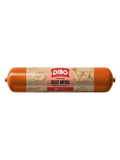DIBO Saucisse Cuite Menu Bœuf 800 gr