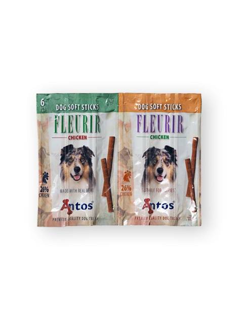 Dog Soft Sticks Fleurir Poulet 6 pces