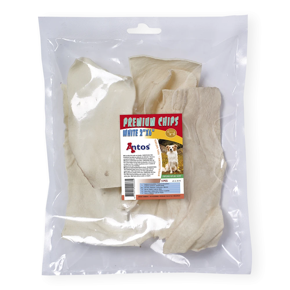 Premium Chips White 2''x6'' 5 pces