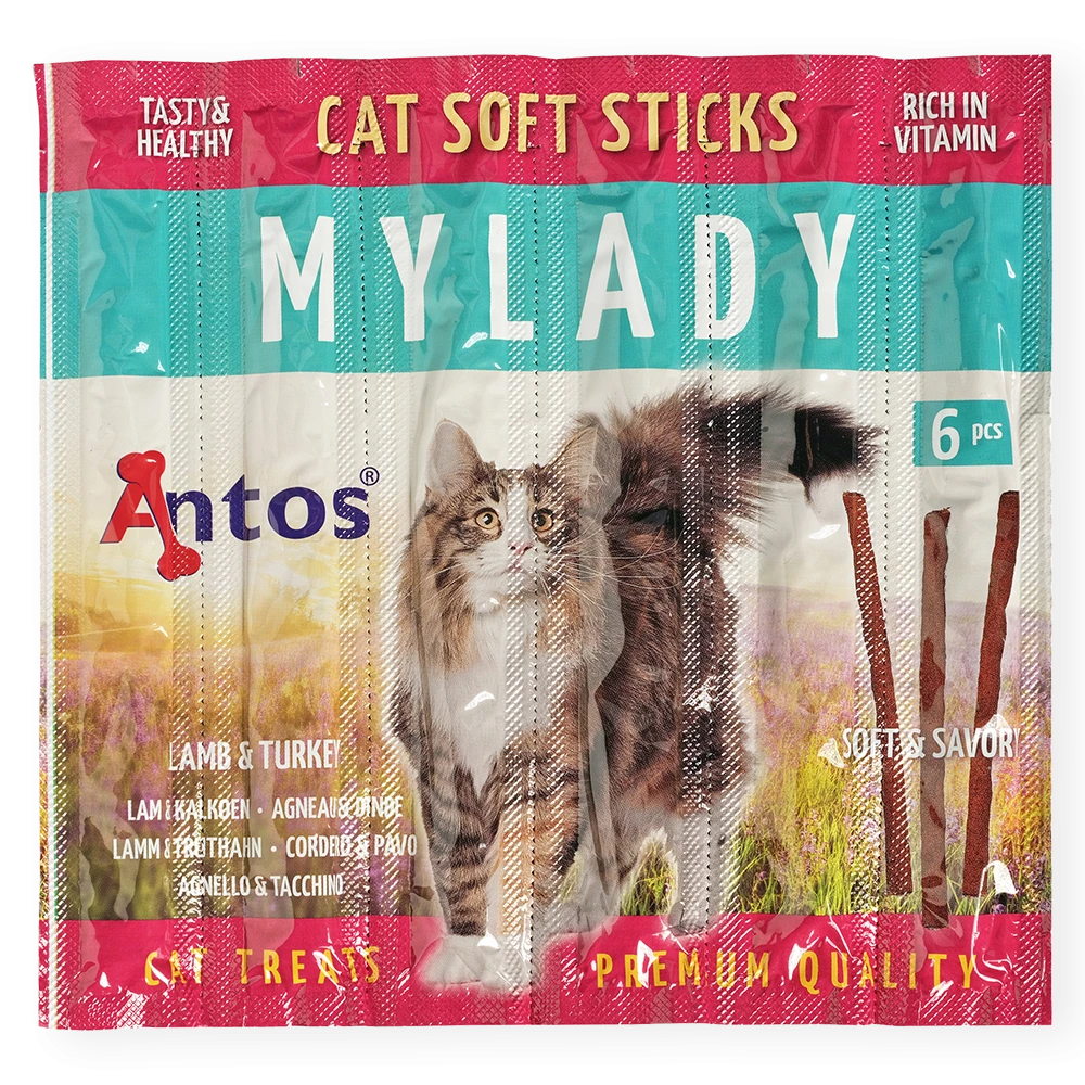 Cat Soft Sticks Mylady Agneau&Dinde 6 pces