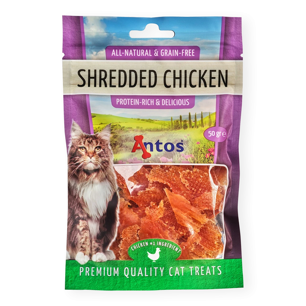 Cat Treats Shredded Poulet 50 gr