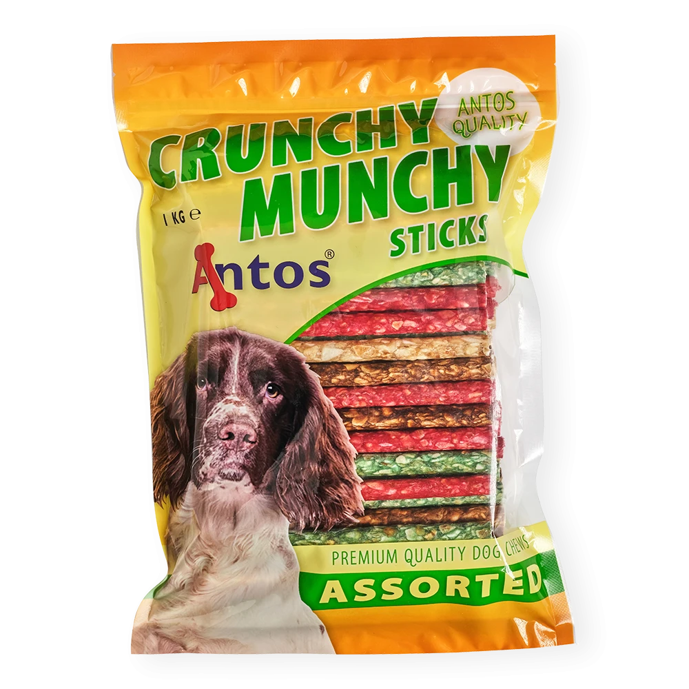 Crunchy Munchy Sticks 5" 10 mm Assorties