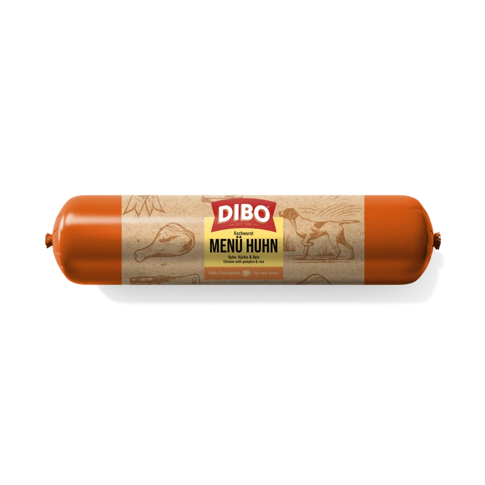 DIBO Saucisse Cuite Menu Poulet 800 gr