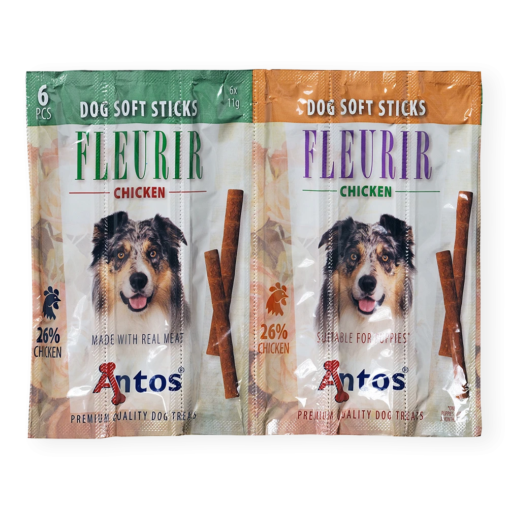 Dog Soft Sticks Fleurir Poulet 6 pces