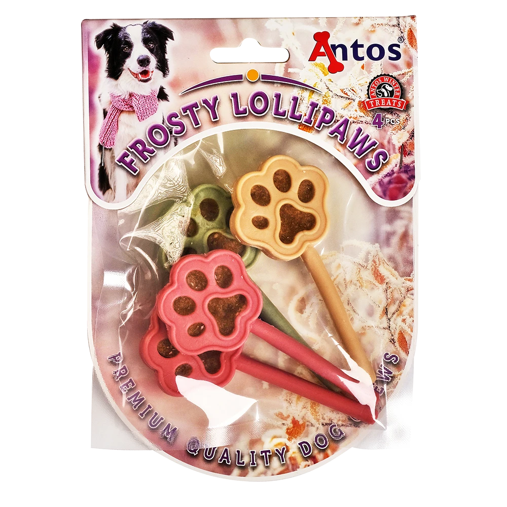 Sucettes Pattes Givrées 4 pces