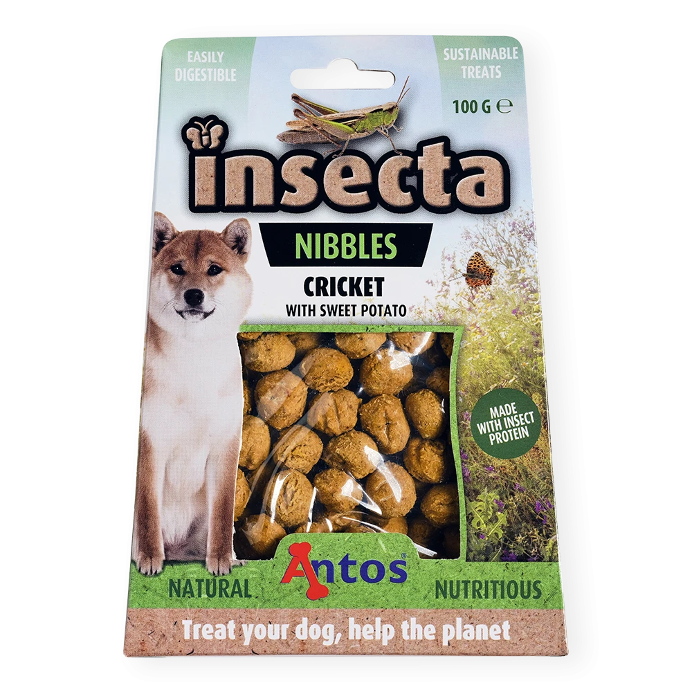 Insecta Nibbles Criquet & Patate Douce 100 gr 