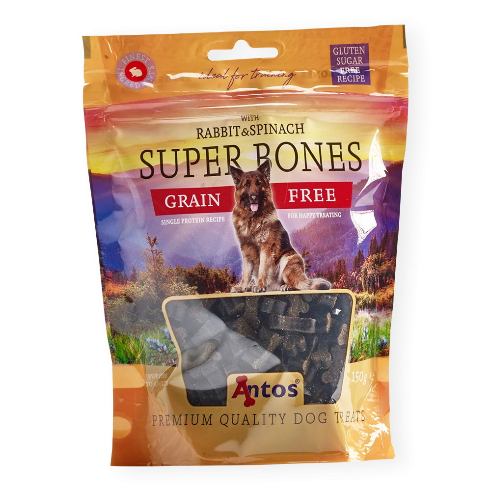 Super Bones Lapin&Épinard 150 gr