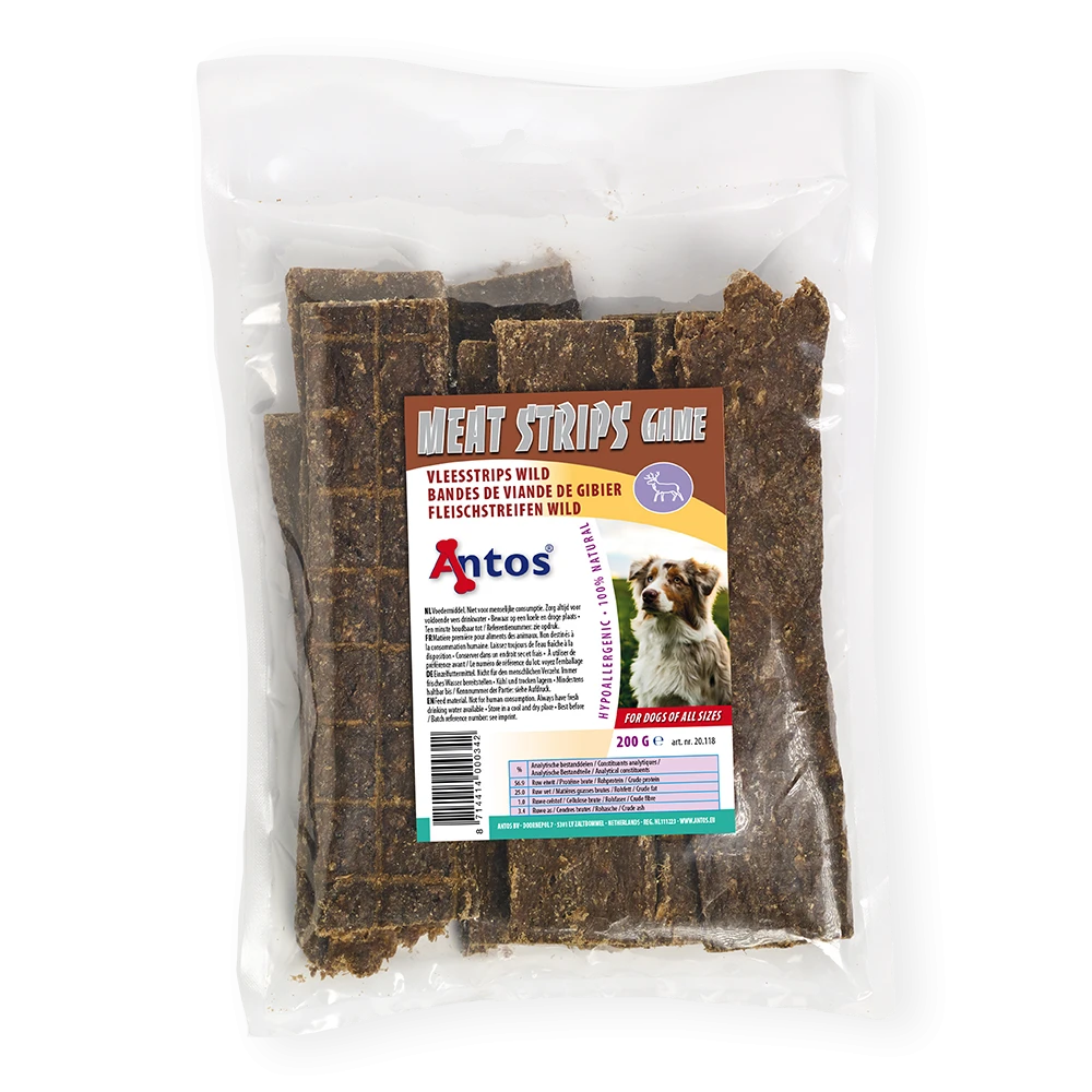 Bandes de Viande de Gibier 200 gr