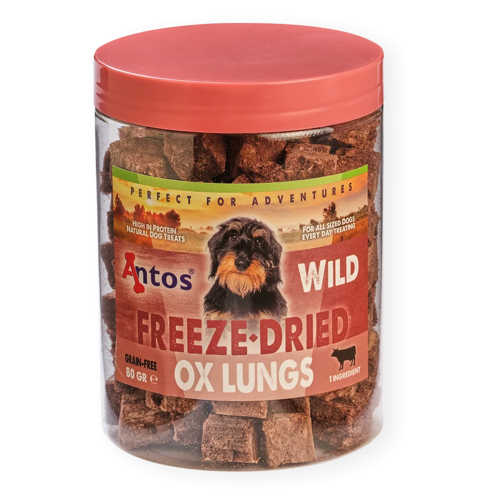 WILD Sauvage Lyophilisé Poumons de Boeuf 80 gr