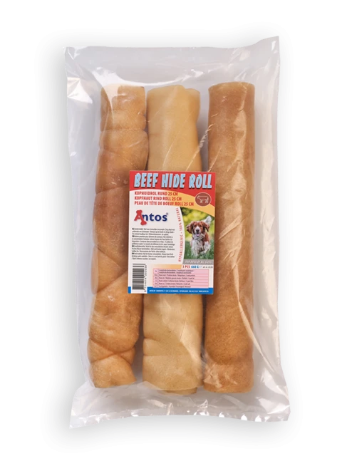 Peau de Tête de Boeuf Roll 25 cm 3 pces