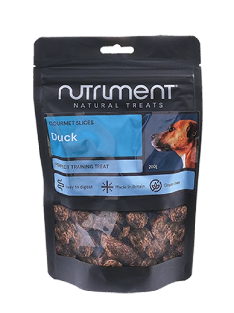 Nutriment Bouchées d’Entraînement Canard 200 gr