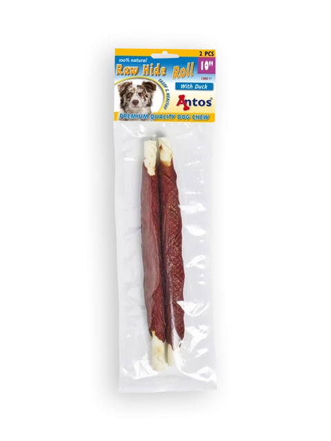 Raw Hide White + Duck Roll 10'' 2 pces