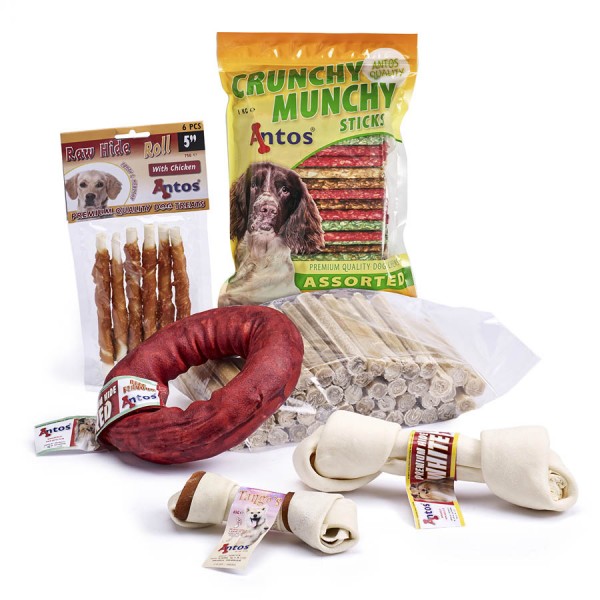 Snacks pour chien cuir de bovin