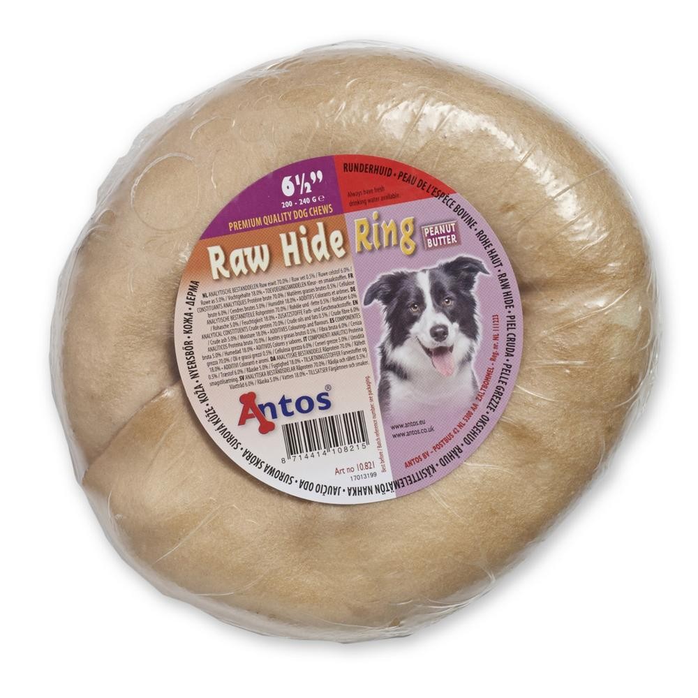 Raw Hide Beurre de Cacahuète Ring 6½