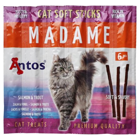 Cat Soft Sticks Madame Saumon&Truite 6 pces