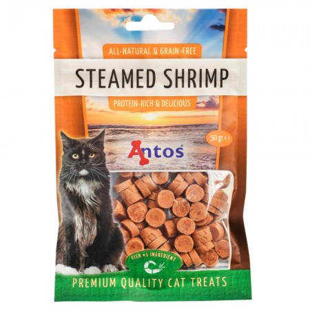 Cat Treats Steamed Crevette 50 gr