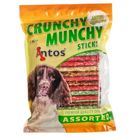 Crunchy Munchy Sticks 5" 10 mm Assorties