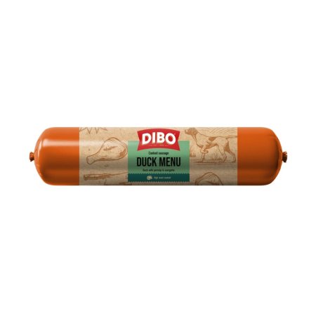 DIBO Saucisse Cuite Menu Canard 800 gr