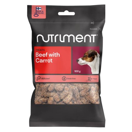 Nutriment Beef & Carrot treat 100 gr