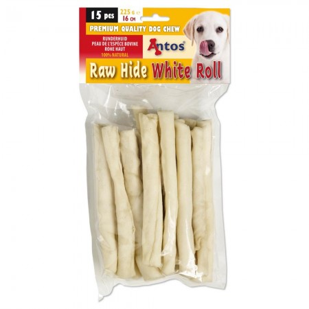 Raw Hide White Roll 15 pces
